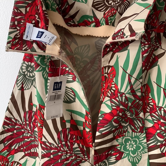 New GAP cotton strapless floral prom dress. - Picture 4 of 6